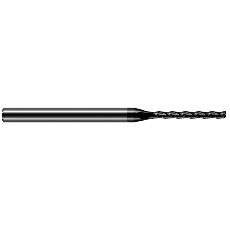 Harvey Tool Mini End Mill-Corner Radius-Long Flute .1250" (1/8) Cutter DIAx.0400" Radius x.6250" (5/8) L of Cut 951362-C4